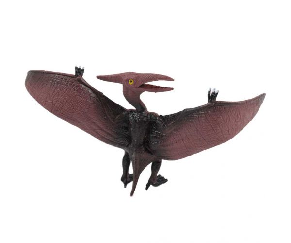 Dino World: Részletgazdagon kidolgozott 20cm-es Pterosaur dinoszaurusz figura ketrecben