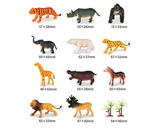 Dino World: Vadállatok figura szett