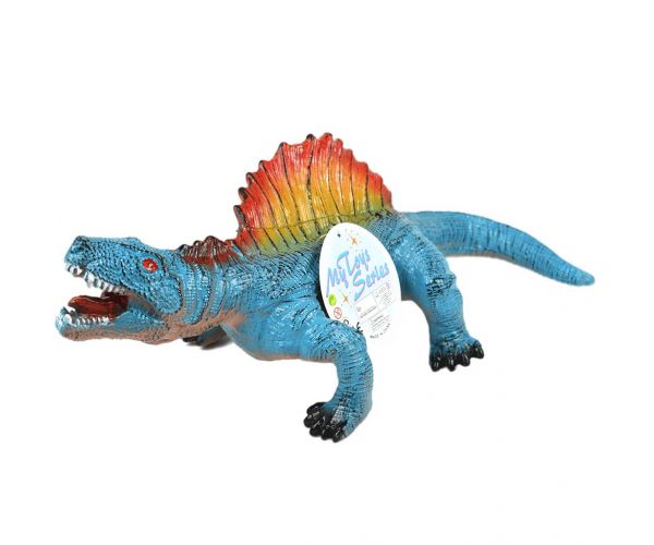 Dino World: Vinyl anyagú hangot adó Canthosaurus dinoszaurusz figura pamut töltéssel 35cm