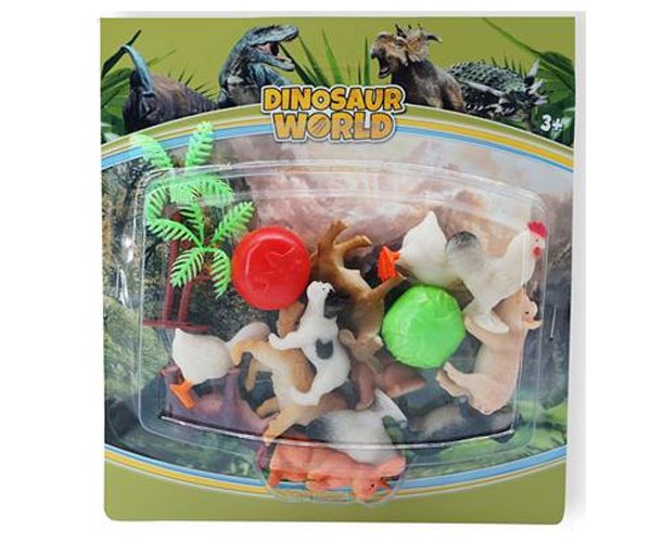 Dino World: Farmállatok figura szett