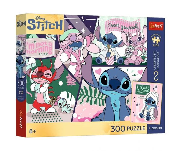 Disney Lilo & Stitch - 300 db-os prémium puzzle - Trefl