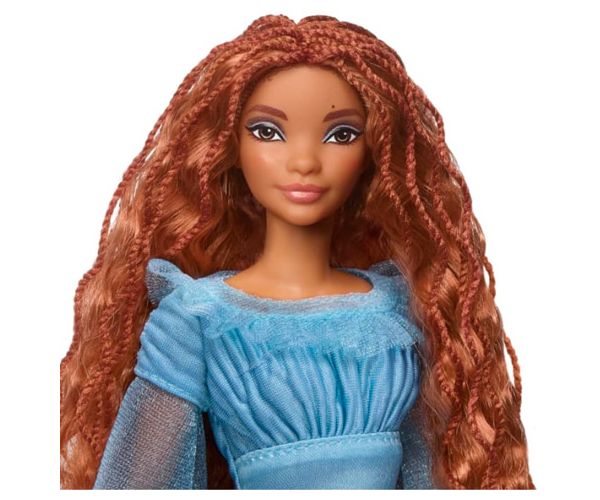 Disney A kis hableány: Ariel baba kék ruhában 30cm - Mattel