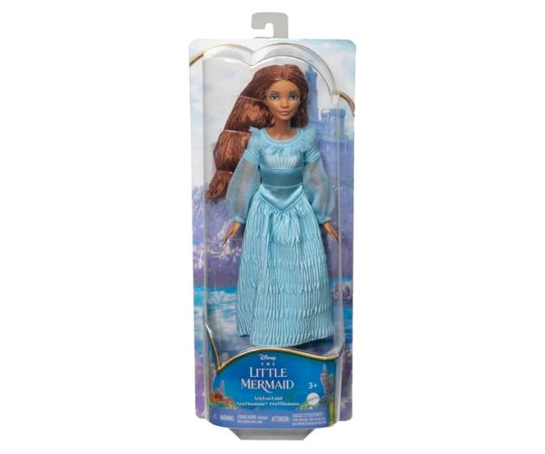 Disney A kis hableány: Ariel baba kék ruhában 30cm - Mattel
