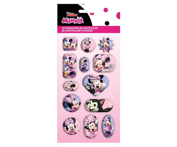 Disney: Minnie egér 3D-s hologramos 13db-os matrica szett