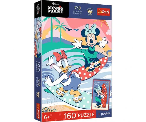 Disney Minnie egér 160db-os UFT puzzle poszterrel - Trefl