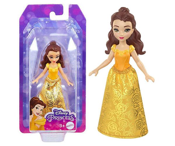 Disney Hercegnők: Mini Belle hercegnő baba - Mattel