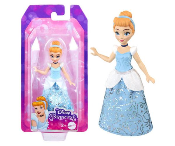 Disney Hercegnők: Mini Hamupipőke hercegnő baba - Mattel