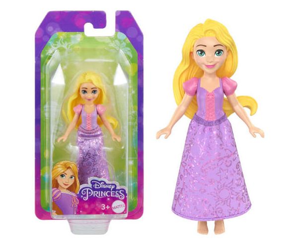 Disney Hercegnők: Mini Aranyhaj hercegnő baba - Mattel