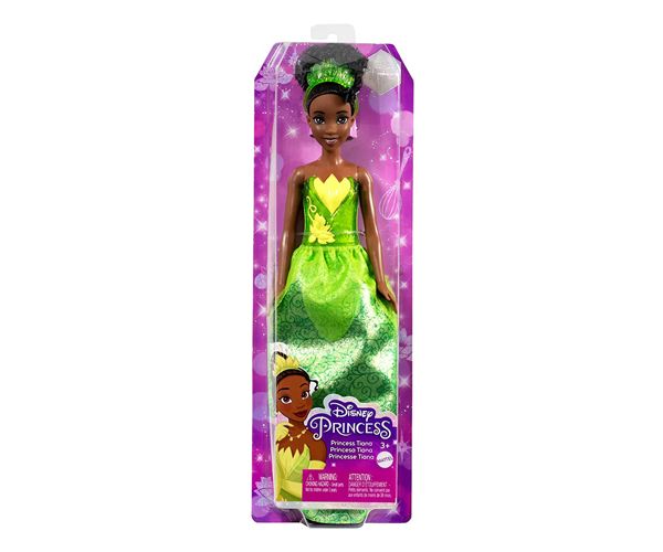 Disney Hercegnők: Csillogó Tiana hercegnő baba - Mattel