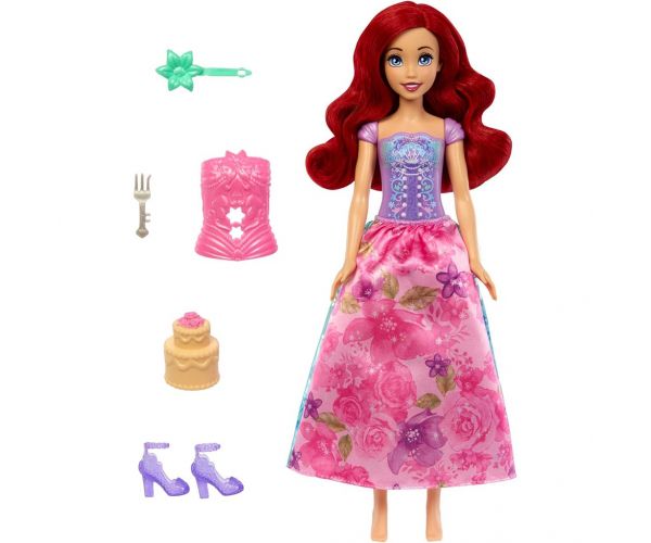 Disney Hercegnők: Varázslatos Meglepetés Ariel baba - Mattel