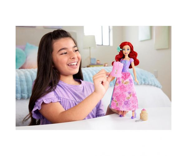 Disney Hercegnők: Varázslatos Meglepetés Ariel baba - Mattel