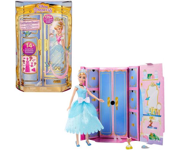 Disney Hercegnők: Divatkavalkád baba - Hamupipőke - Mattel