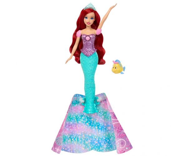 Disney Hercegnők - Mesés Átváltozás Ariel - Mattel