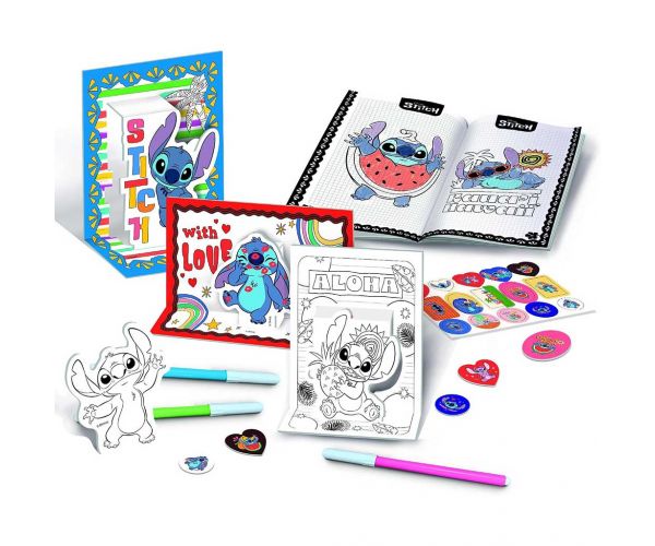 Disney Stitch rajziskola hátizsákban - Lisciani