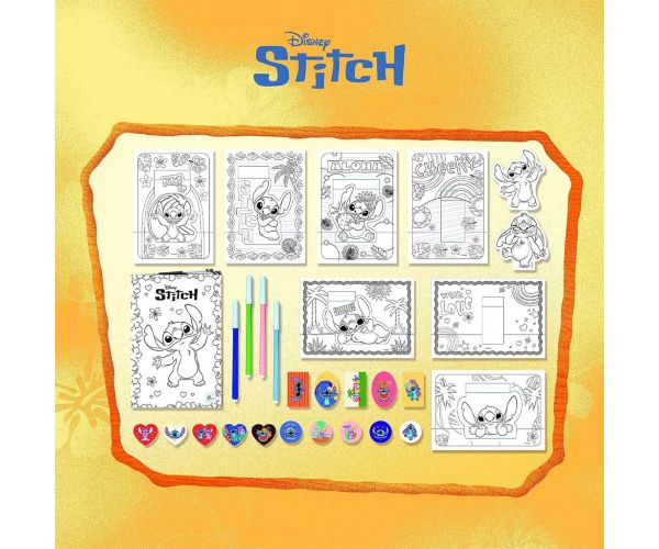 Disney Stitch rajziskola hátizsákban - Lisciani
