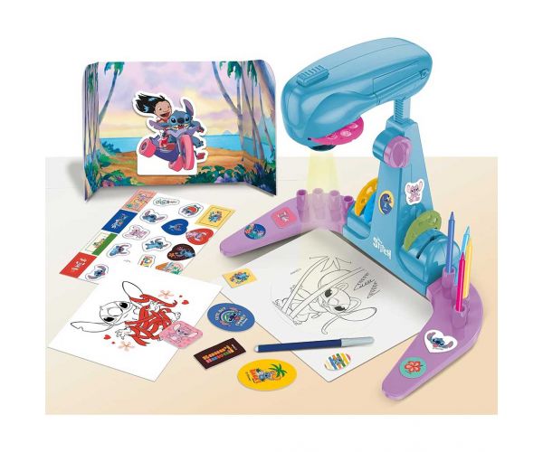 Disney Stitch Projektoros színező készlet - Lisciani