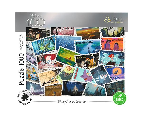 Disney bélyeggyűjtemény 1000db-os puzzle - Trefl
