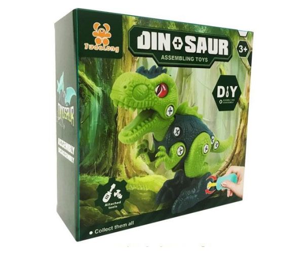DIY T-Rex csavarozható dinoszaurusz figura