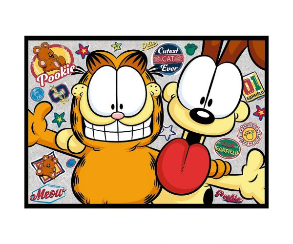 Garfield kalandjai 4x250db-os puzzle - Trefl