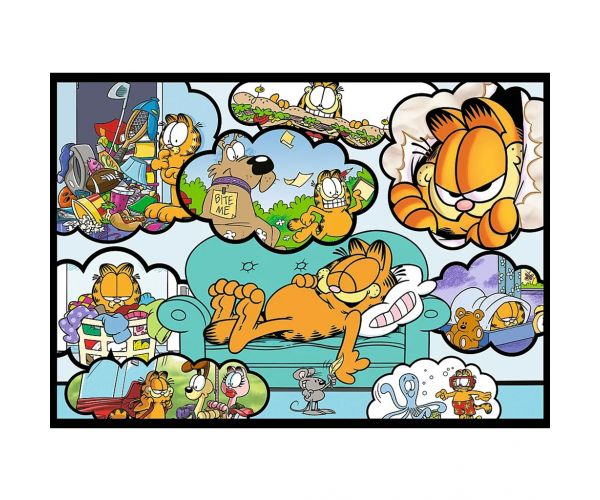 Garfield kalandjai 4x250db-os puzzle - Trefl