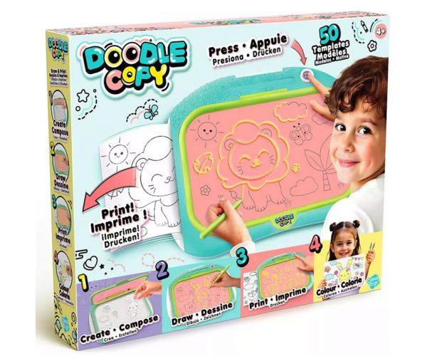 Doodle Copy rajztábla, 50 mintával