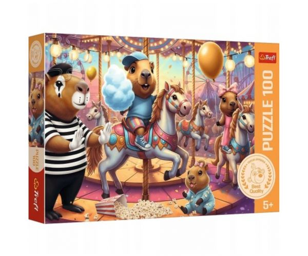 Capybarák vakációja 100 db-os puzzle – Trefl
