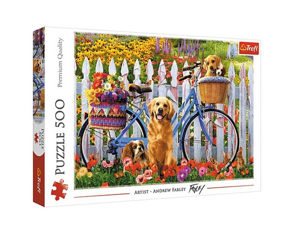 Kutyusok kalandja 500 db-os puzzle - Trefl