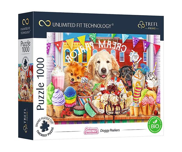 Doggy Peekers 1000 db-os UFT puzzle - Trefl
