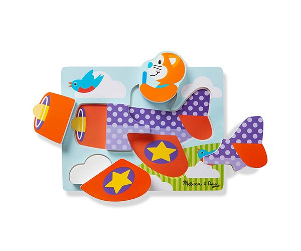 Járművek fa óriás puzzle - Melissa & Doug