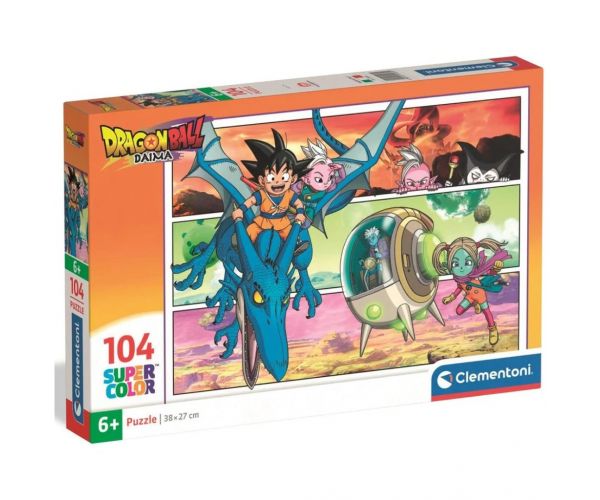 Dragon Ball Daima Super Color puzzle 104 db-os - Clementoni