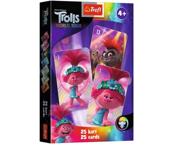 Dreamworks: Trollok fekete Péter kártyajáték - Trefl