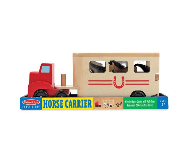 Fa lószállító jármű - Melissa & Doug