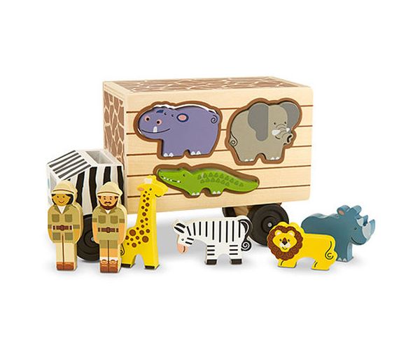 Fa állatos formaillesztő játék - Melissa & Doug