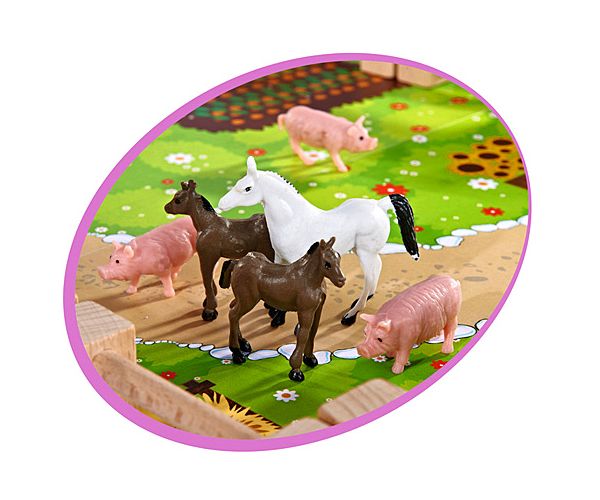 Farm fa játékszett - Eichhorn
