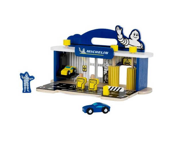 Michelin szerviz szett fából kiegészítőkkel