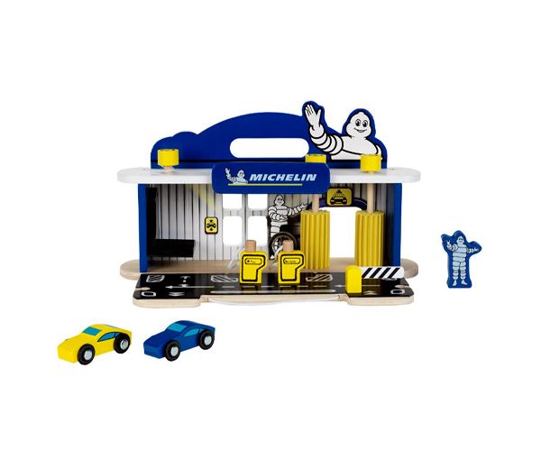 Michelin szerviz szett fából kiegészítőkkel