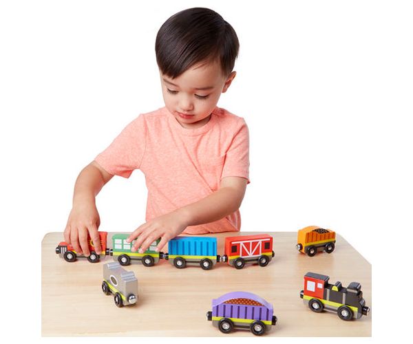 Fa vonatszett 8 részes - Melissa & Doug