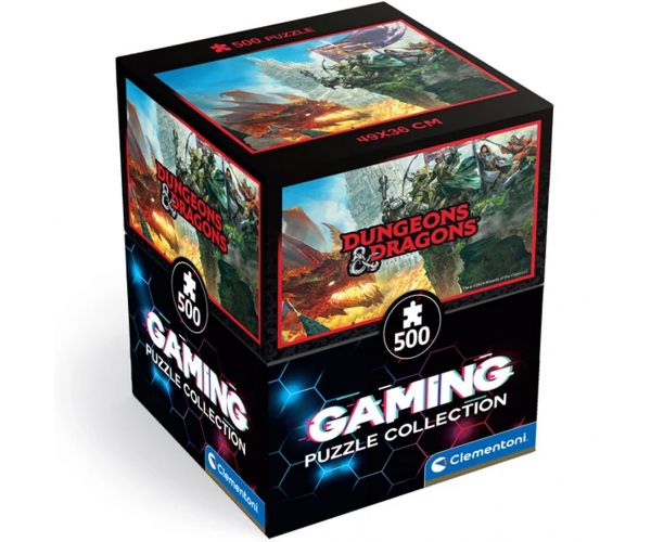 Dungeons & Dragons – Lángok földje 500db-os puzzle - Clementoni