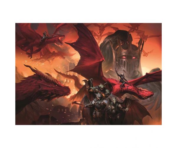 Dungeons & Dragons 1000 db-os puzzle poszterrel - Clementoni