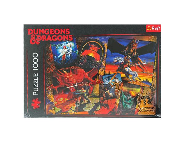 Dungeons&Dragons 1000 db-os puzzle - Trefl