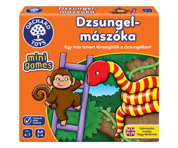 Dzsungel mászóka mini társasjáték