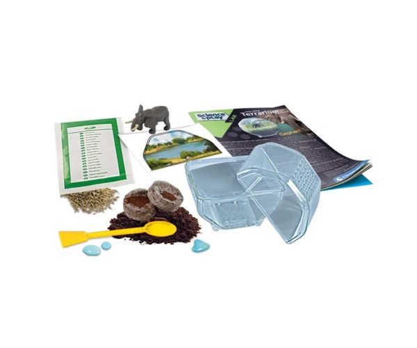 Science & Play: Mini sloní teráriumová hračka - Clementoni