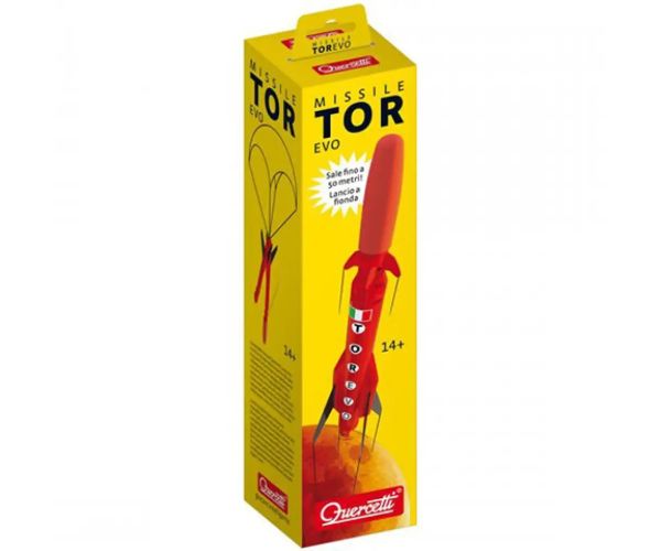 Quercetti: Tor Evo červená hracia raketa