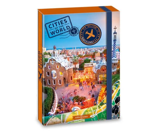 Ars Una: Cities of the World Barcelona box na zošity A/5
