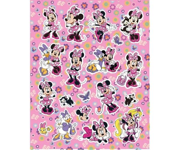 Luna: Omaľovánka Minnie Mouse s nálepkami a 6 fixkami