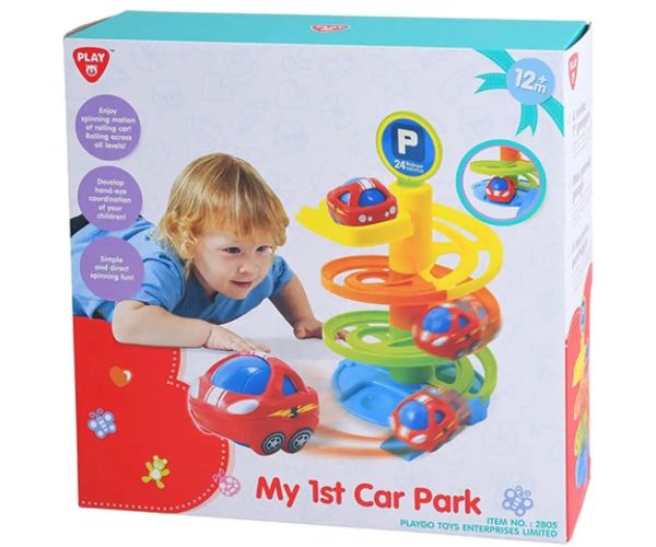 Playgo: Detská autíčková špirálová dráha