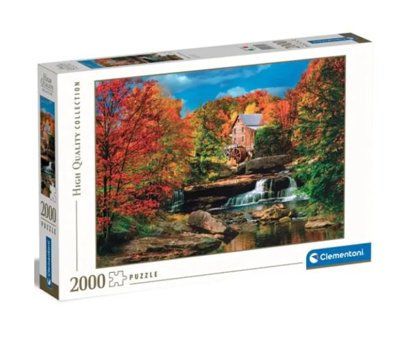 Vodný mlyn v lese HQC puzzle 2000 ks - Clementoni
