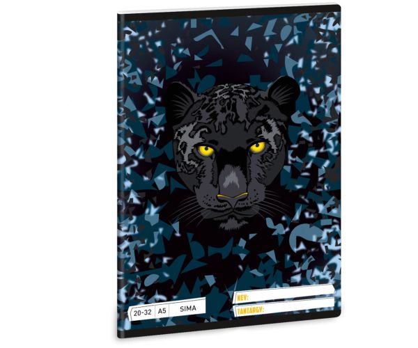 Ars Una: Čierny panter A/5 hladký zošit 20-32