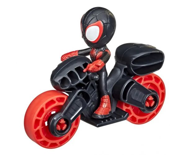 Spider-Man a jeho úžasní priatelia: Miles Morales a jeho motorka hracia súprava - Hasbro