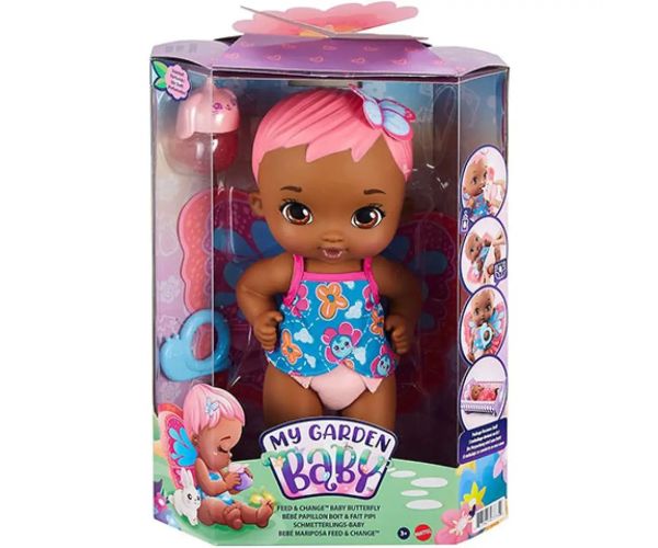 My Garden Baby: Bábika Motýľ - Starostlivosť 30cm - Matttel